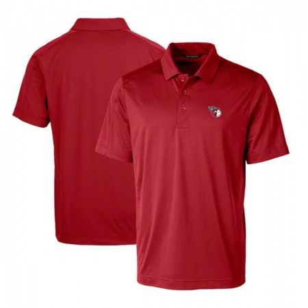 Men's Cleveland Guardians Red Team Logo Polo T-Shirt