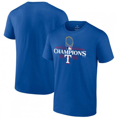 Men's Texas Rangers Royal 2023 World Series Champions T-Shirt