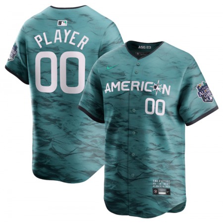 Men's New York Yankees ACTIVE Player Custom Teal 2023 All-star Cool Base Stitched Baseball Jersey