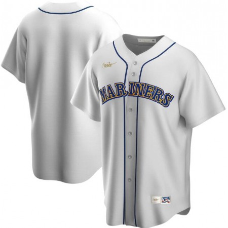 Men's Milwaukee Brewers Blank White Cool Base Stitched Jersey