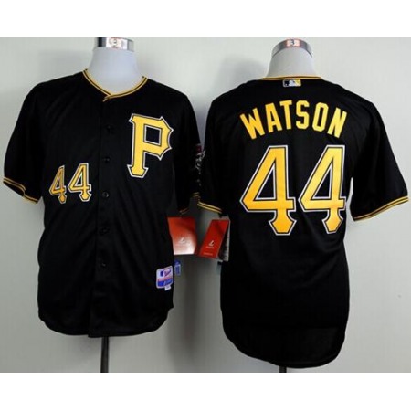 Pirates #44 Tony Watson Black Cool Base Stitched MLB Jersey