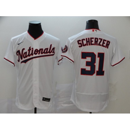 Men's Washington Nationals #31 Max Scherzer Flex Base Stitched MLB Jersey