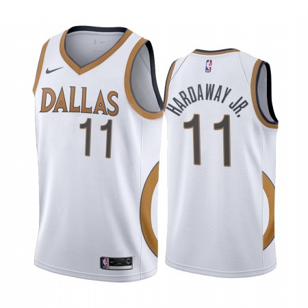 Men's Dallas Mavericks #11 Tim Hardaway Jr. 2020 White City Edition Stitched Jersey