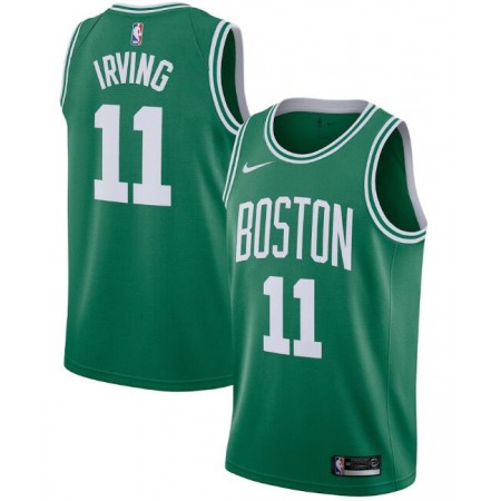 Men's Boston Celtics #11 Kyrie Irving Green Icon Edition Swingman Stitched Jersey