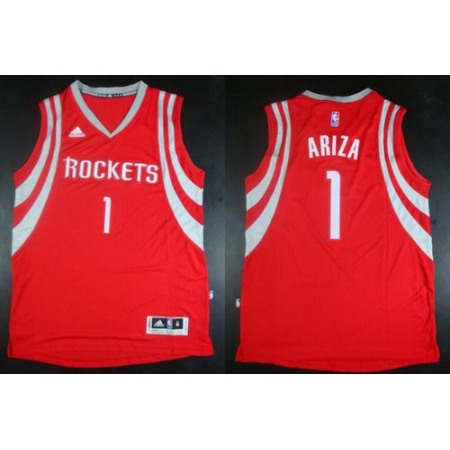 Revolution 30 Rockets #1 Trevor Ariza Red Road Stitched NBA Jersey