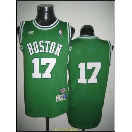 Celtics #17 John Havlicek Stitched Green Throwback NBA Jersey