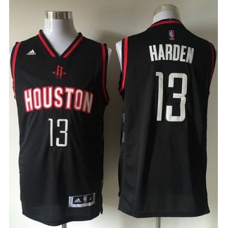 Rockets #13 James Harden Black 2015 New Stitched NBA Jersey