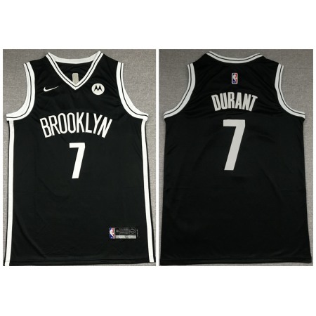Men's Brooklyn Nets #7 Kevin Durant 2020 Black Stitched Jersey