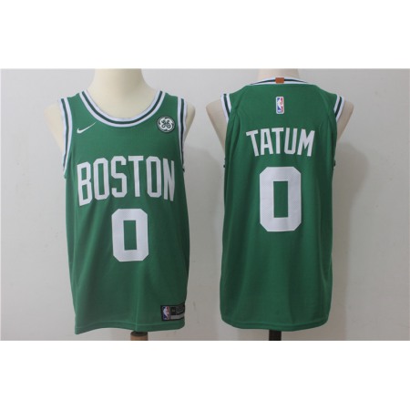 Men's Nike Boston Celtics #0 Jayson Tatum Green Stitched NBA Jersey