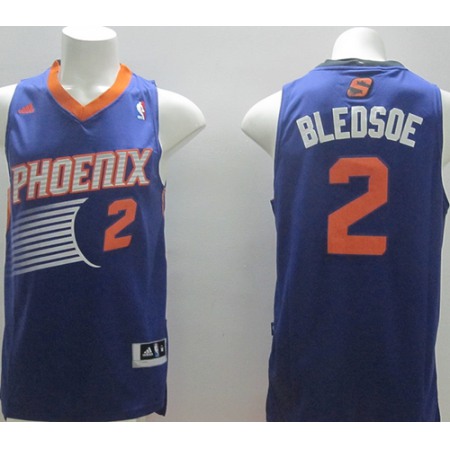 Revolution 30 Suns #2 Eric Bledsoe Purple Stitched NBA Jersey