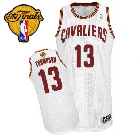 Revolution 30 Cavaliers #13 Tristan Thompson White The Finals Patch Stitched NBA Jersey