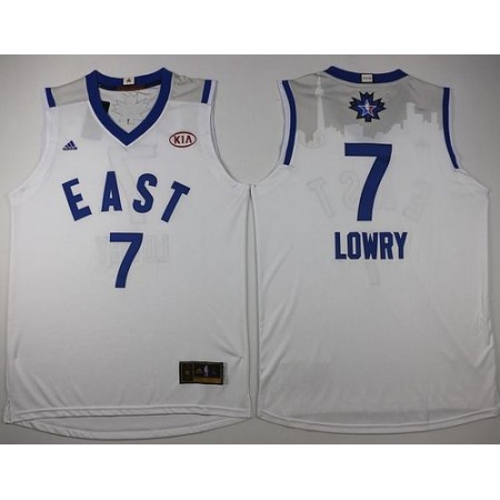 Raptors #7 Kyle Lowry White 2016 All Star Stitched NBA Jersey