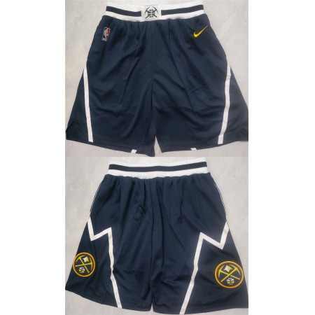 Men's Denver Nuggets Navy Shorts (Run Small)