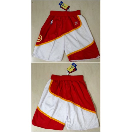 Men's Atlanta Hawks Red/White Shorts (Run Smaller)