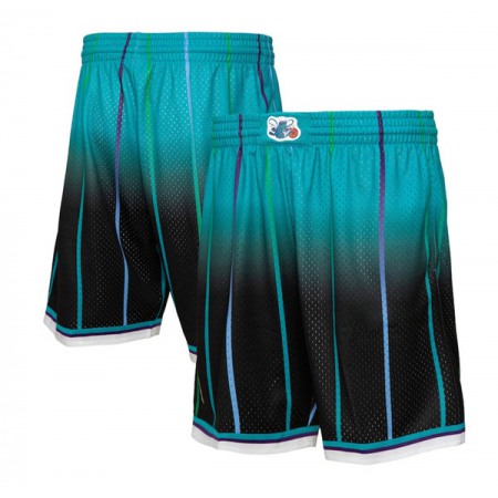 Men's Charlotte Hornets Teal/Black Shorts (Run Small)