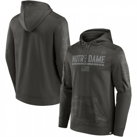 Men's Notre Dame Fighting Irish Olive OHT Military Appreciation Guardian Pullover Hoodie