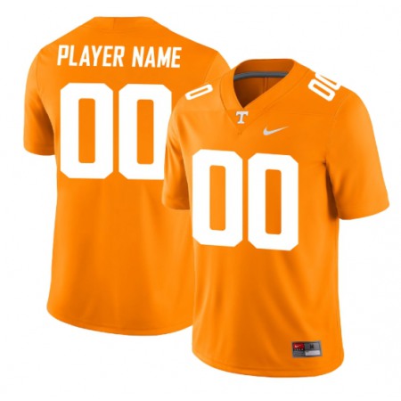 Men's Tennessee Volunteers Customized Orange Stitched Game Jersey