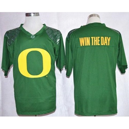 Ducks Win The Day Green Pride Fashion Stitched NCAA Jersey