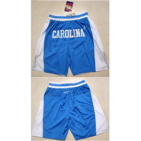 Men's North Carolina Blue/White Shorts(Run Small)