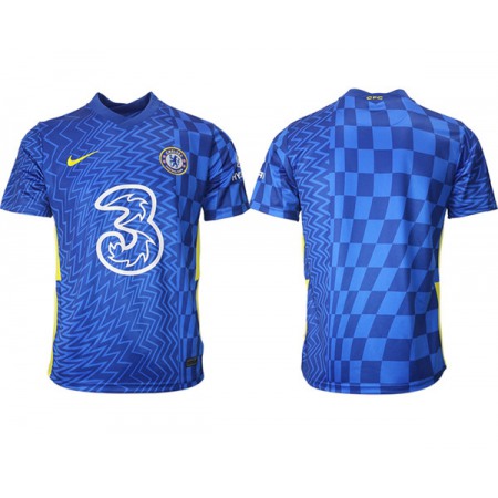 Men's Chelsea 2021/22 Blue Home Soccer Jersey