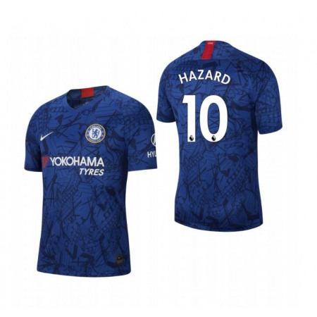 Men's Chelsea #10 Eden Hazard Blue 2019 Soccer Club Home Jersey