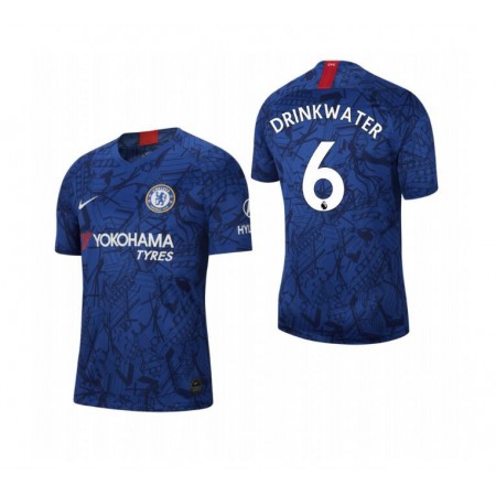 Men's Chelsea #6 Danny Drinkwater Blue 2019 Soccer Club Home Jersey