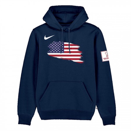 Men's USA Navy 2022 FIFA World Cup Soccer Hoodie