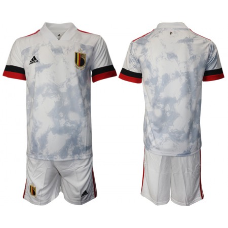 Men's Belgium National Team Custom Away Soccer Jersey Suit