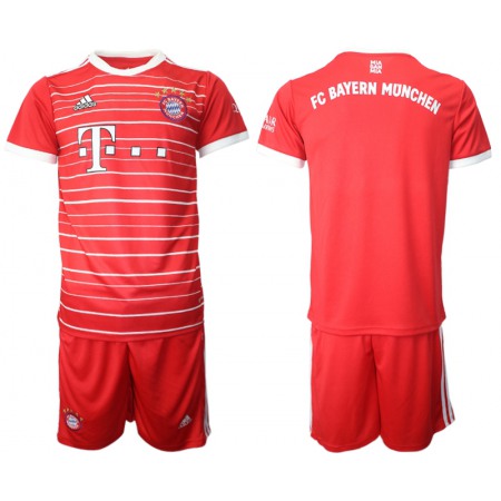Men's FC Bayern Munchen Blank 22/23 Red Home Soccer Jersey Suit