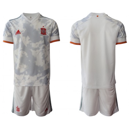 Men's Spain National Team Custom Away Soccer Jersey Suit
