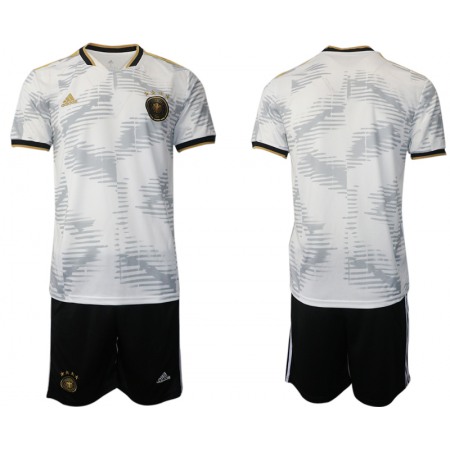 Men's Germany Blank White Home Soccer Jersey Suit