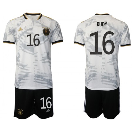 Men's Germany #16 Rudy White Home Soccer Jersey Suit