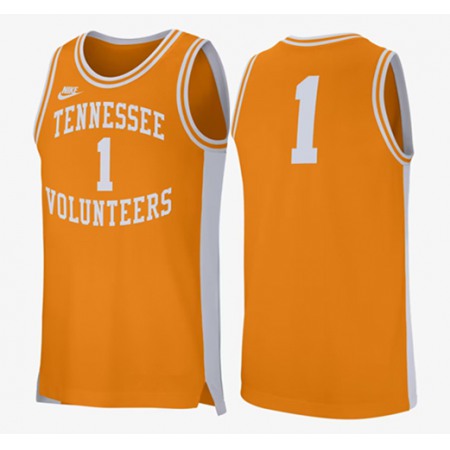 Men's Tennessee Volunteers ACTIVE PLAYER Custom Orange Stitched Jersey