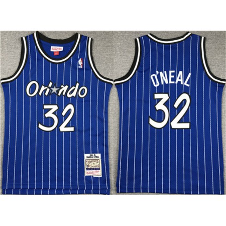 Youth Orlando Magic #32 Shaquille O'Neal Blue Stitched Jersey