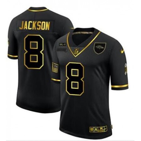 Men's Baltimore Ravens Active Player Custom Black Gold Vapor Untouchable Limited Football Jersey