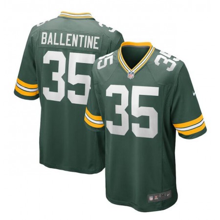 Men's Green Bay Packers #35 Corey Ballentine Green Stitched Game Jersey