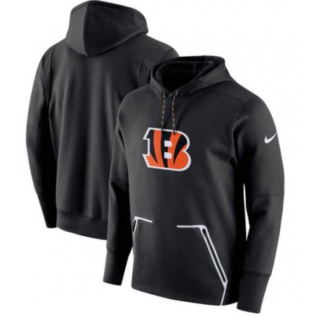 Men's Nike Cincinnati Bengals Black Champ Drive Vapor Speed Pullover Hoodie