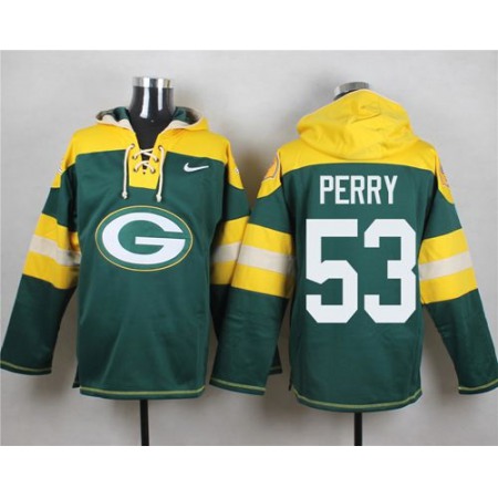Nike Packers #53 Nick Perry Green Player Pullover NFL Hoodie