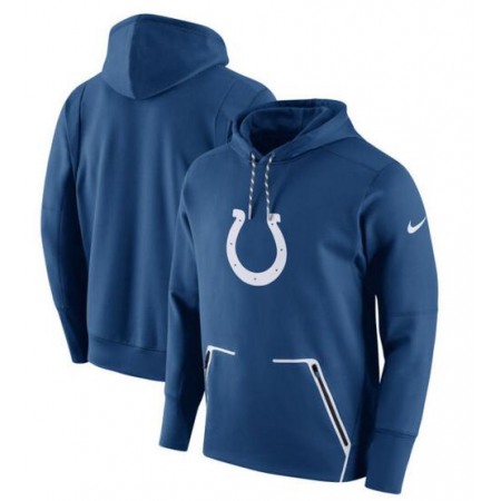 Men's Nike Indianapolis Colts Royal Champ Drive Vapor Speed Pullover Hoodie
