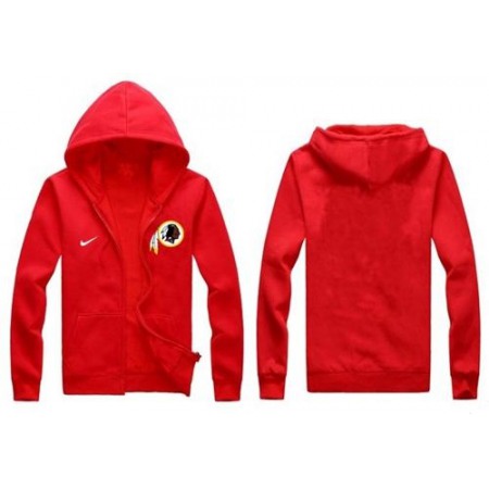 Nike Washington Redskins Authentic Logo Hoodie Red