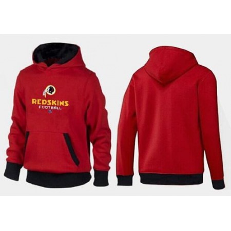 Washington Redskins Critical Victory Pullover Hoodie Red & Black