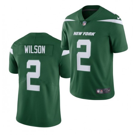 Toddlers New York Jets #2 Zach Wilson 2021 Green Vapor Untouchable Limited Stitched Jersey