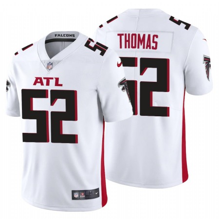 Men's Atlanta Falcons #52 Ahmad Thomas New White Vapor Untouchable Limited Stitched NFL Jersey
