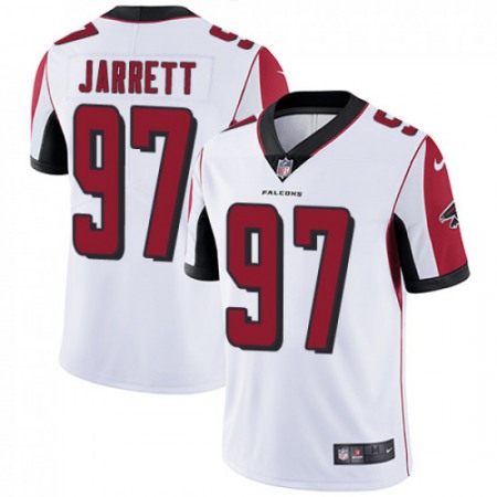 Men's Atlanta Falcons #97 Grady Jarrett White Vapor Untouchable Limited Stitched NFL Jersey