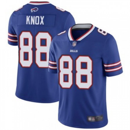 Men's Buffalo Bills #88 Dawson Knox Blue Vapor Untouchable Limited Stitched Jersey