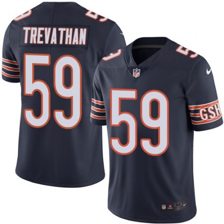 Men's Chicago Bears #59 Danny Trevathan Navy Blue Vapor Untouchable Limited Stitched NFL Jersey