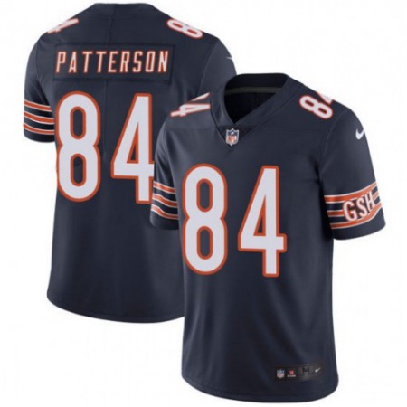 Men's Chicago Bears #84 Cordarrelle Patterson Navy Blue Vapor Untouchable Limited Stitched NFL Jersey