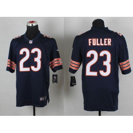 Nike Bears #23 Kyle Fuller Navy Blue Team Color Men's Stitched NFL Limited Jersey