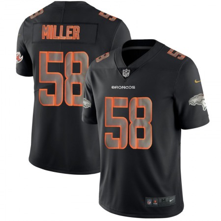 Men's Denver Broncos #58 Von Miller Black 2018 Impact Limited Stitched NFL Jersey