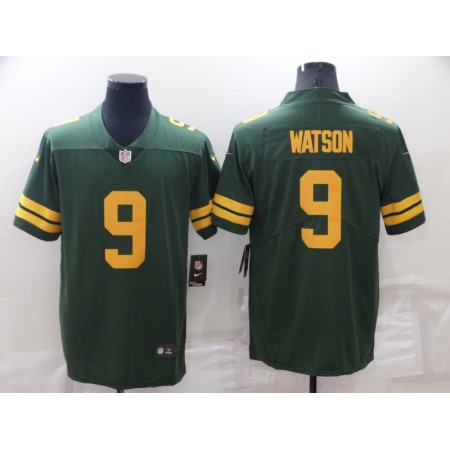 Men's Green Bay Packers #9 Christian Watson Green Legend Stitched Football Jersey